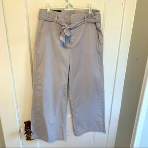 Banana Republic Gray Gaucho Pants